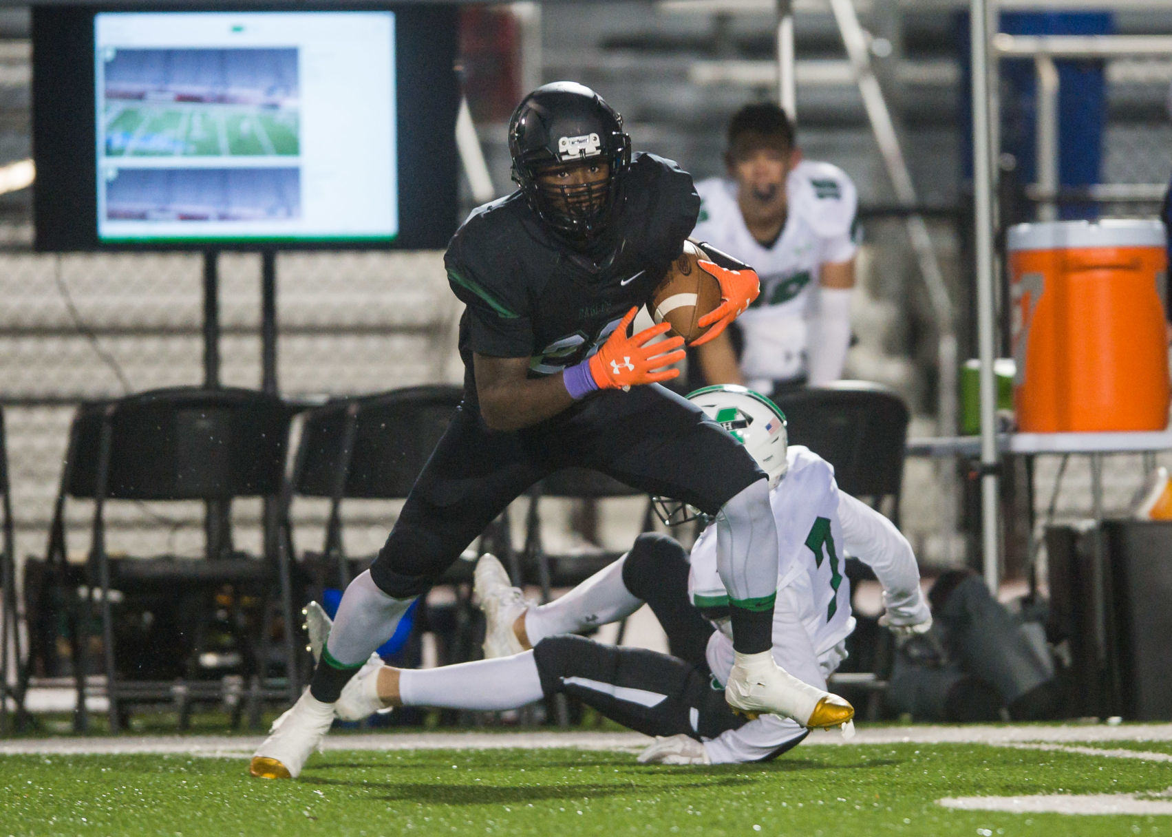 2. Edison senior running back Sevion Morrison